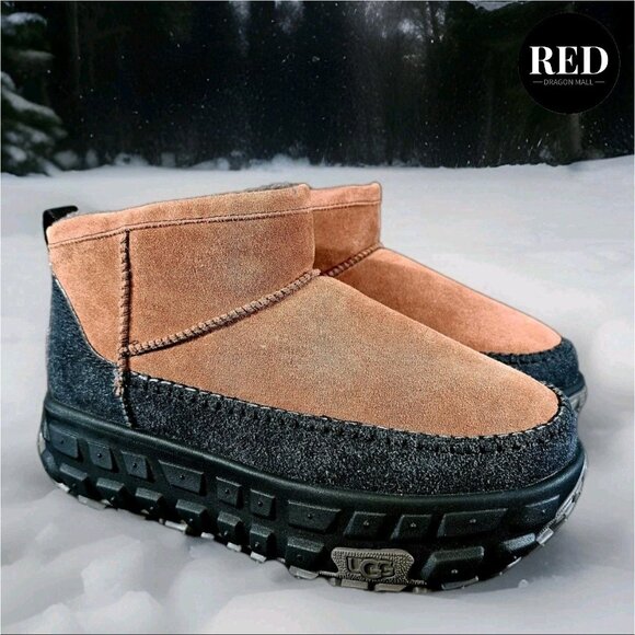 UGG VENTURE DAZE ULTRA MINI ALL GENDER BOOTS RED JASPER - MEN 10 / WOMEN 11 main image 12